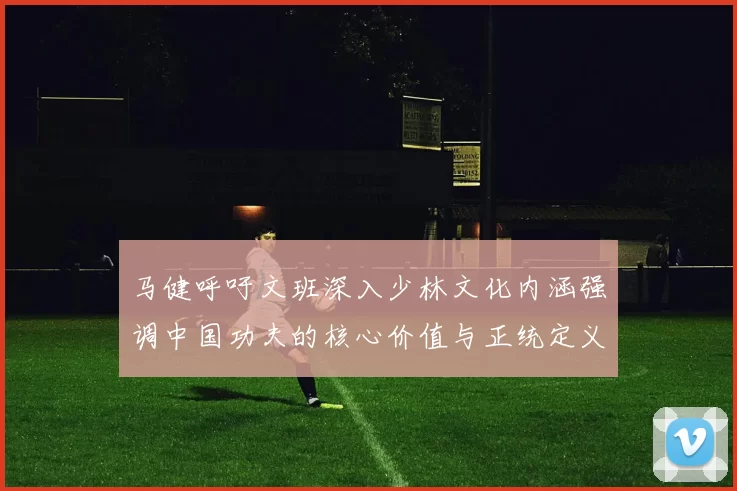 马健呼吁文班深入少林文化内涵强调中国功夫的核心价值与正统定义